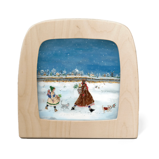 Toverlux | Gwen's Illustrations - Winter Stroll Silhouette