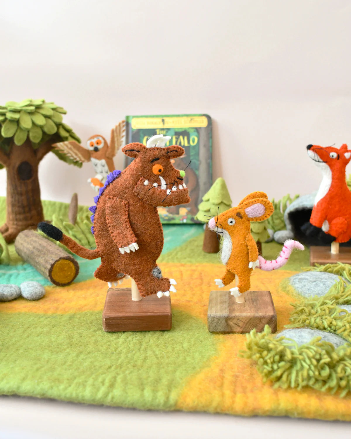 The Gruffalo® Playscape Play Mat (finger puppets and book not included)