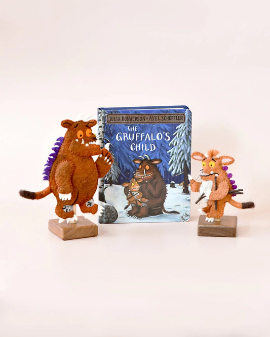 The Gruffalo's Child Felt Finger Puppets Set by Julia Donaldson and Axel Scheffler