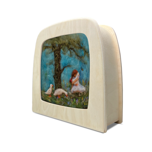 Toverlux | Het Wol Feetje - Geese Cuddles Silhouette