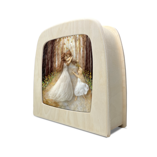 Toverlux | Het Wol Feetje - Mother with children Silhouette