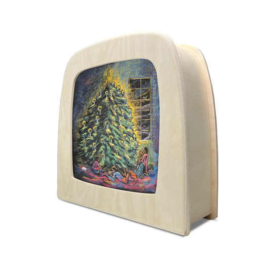 Toverlux |  Kapitein Kalk - Christmas Lights Silhouette.