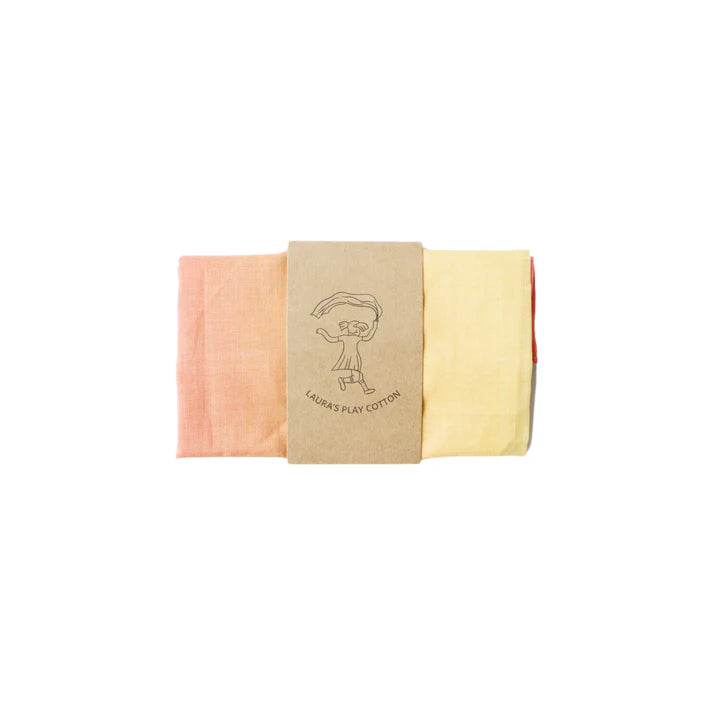 Pastel Rainbow Play Cloth 50 x 50 cm