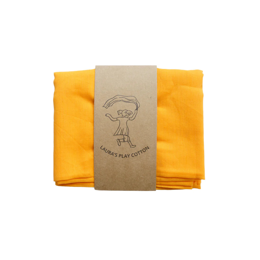 Orange Play Cloth 90 x 90 cm