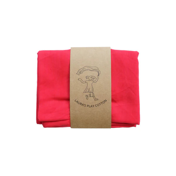 Red Play Cloth 90 x 90 cm