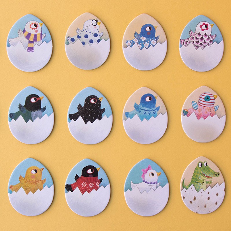 Londji Chicks and Chickens Memory Game