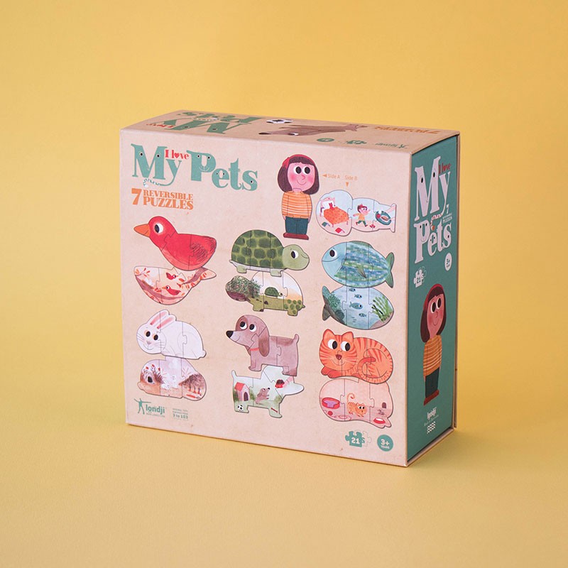 I Love My Pets Puzzle by Londji