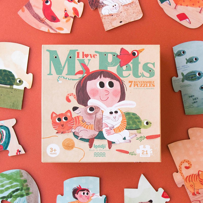 I Love My Pets Puzzle by Londji