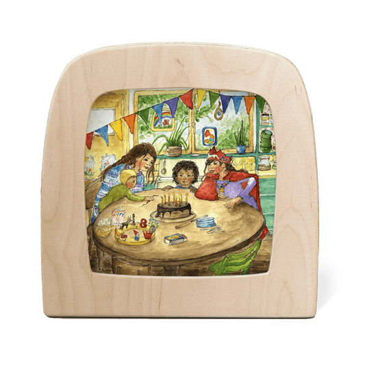 Toverlux |  Eentje van Margo - Happy Birthday! Silhouette