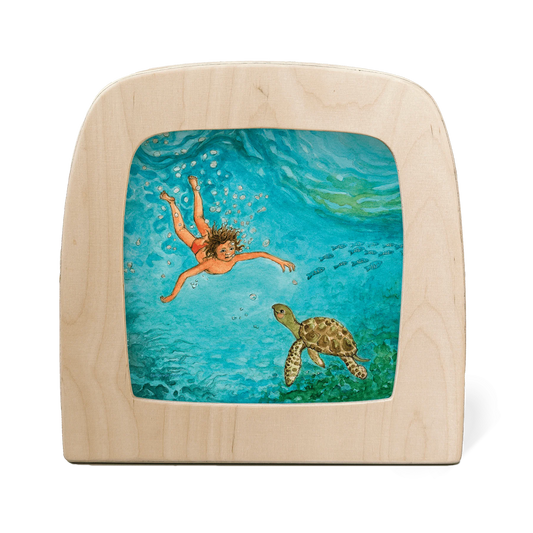 Toverlux | Eentje van Margo - Turtle Silhouette