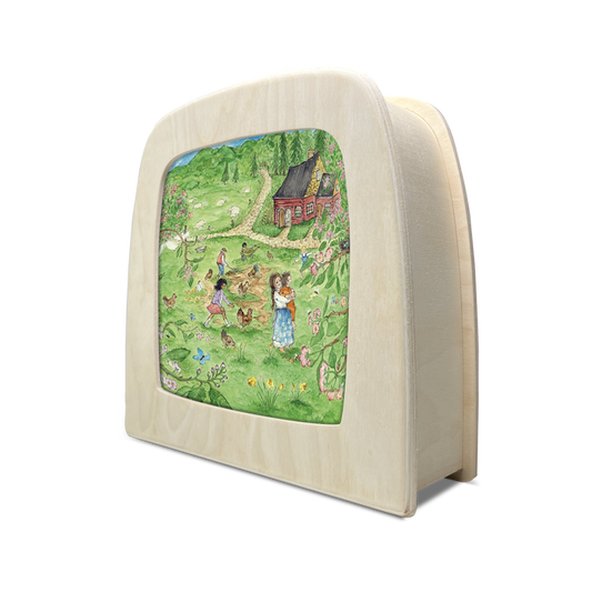 Toverlux | Eentje van Margo - Red Cottage: Spring Silhouette