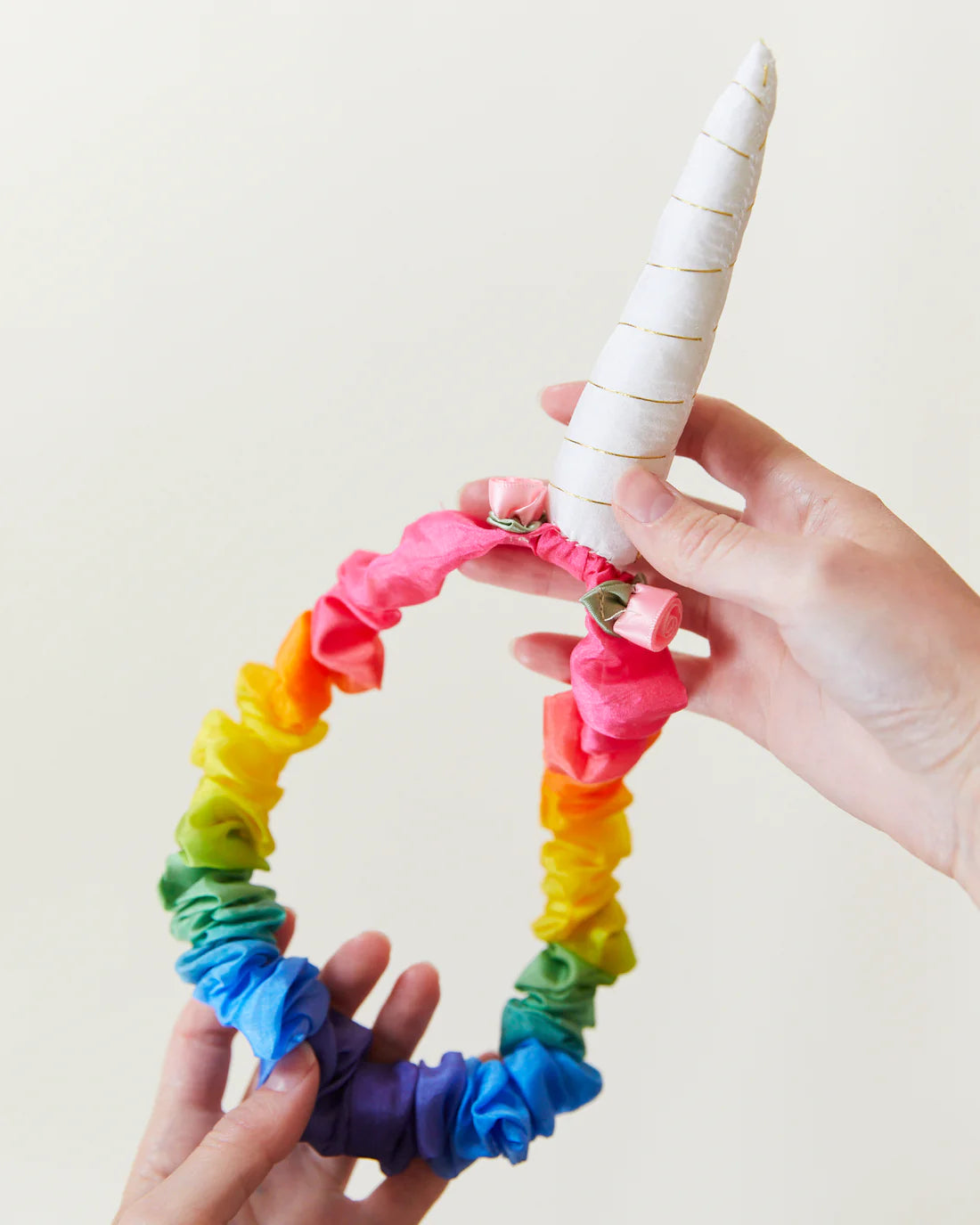 Sarah's Silks Rainbow Unicorn Headband