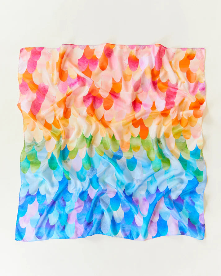 Sarah's Silks Rainbow Pheonix / Unicorn Playsilk