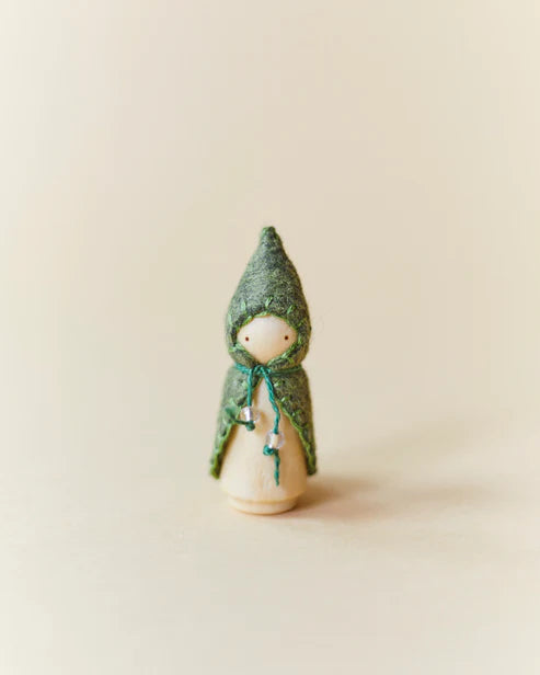*PREORDER* Wonderheart Mini Green Wooden Gnome