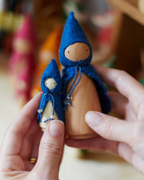 *PREORDER* Wonderheart Mini Blue Wooden Gnome