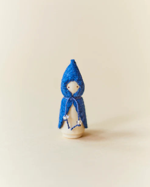 *PREORDER* Wonderheart Mini Blue Wooden Gnome