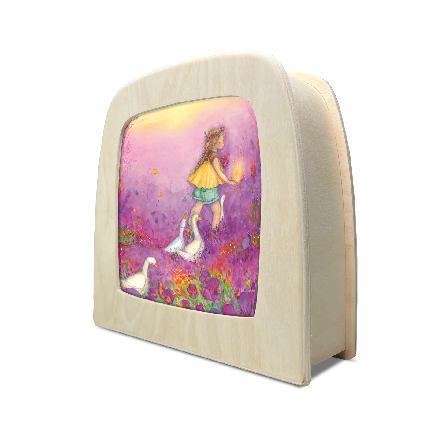 Toverlux | Anne Illustraties - Little Goose Girl