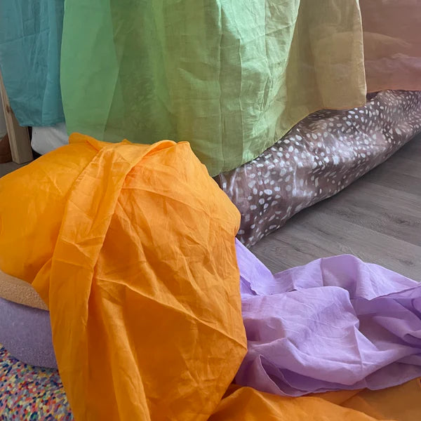 Orange Play Cloth 90 x 90 cm