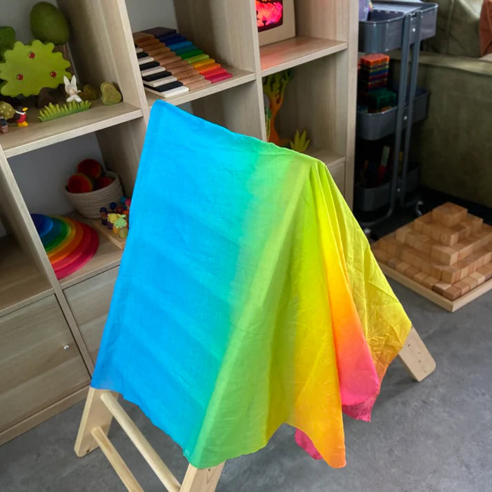 Rainbow Play Cloth 120 x 120 cm