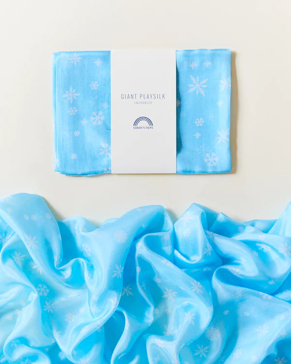 Sarah's Silks Snowflake Giant Playsilk