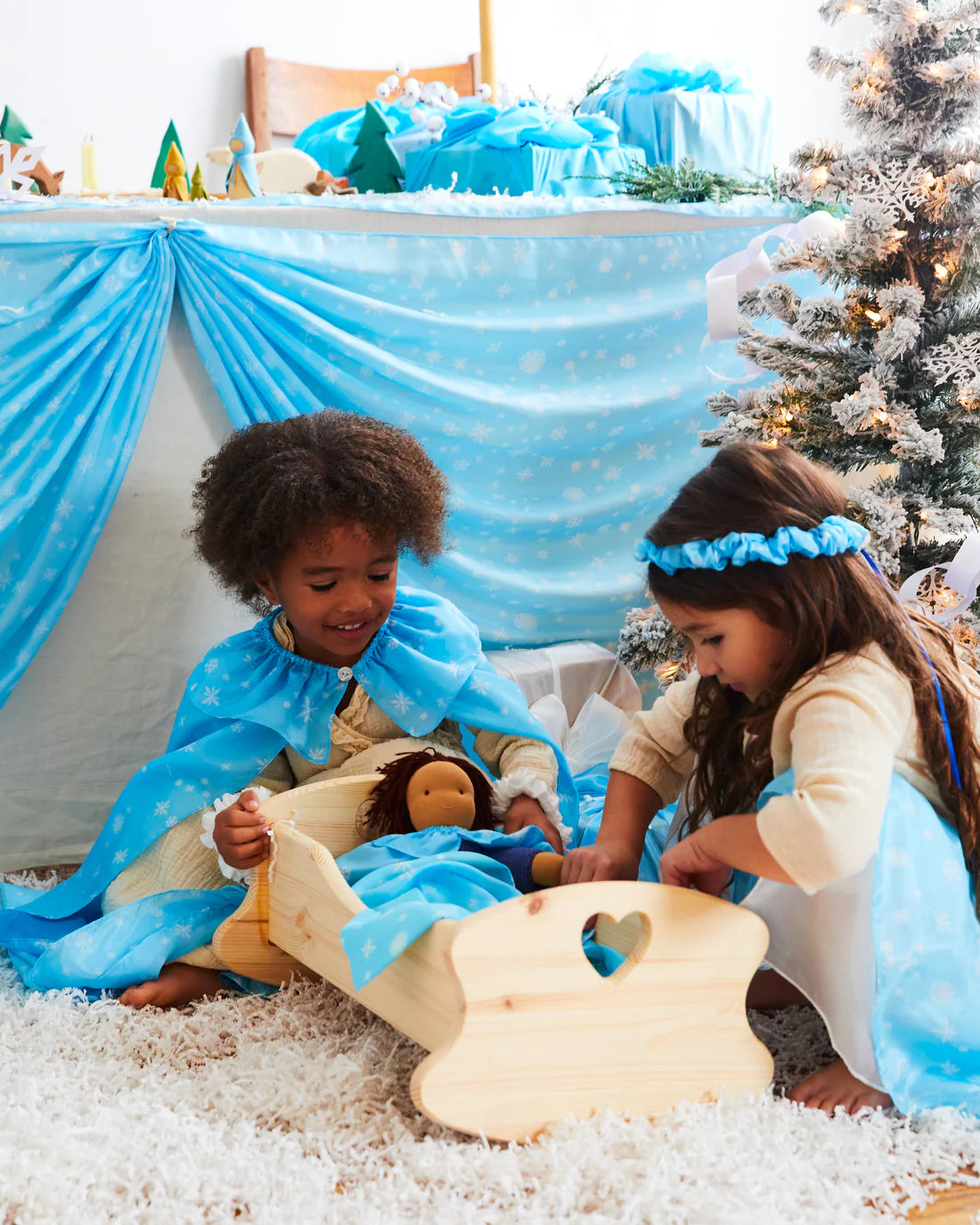 Sarah's Silks Snowflake Cape