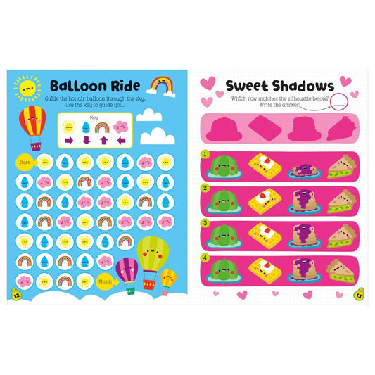Shiny Stickers Super-Cute Activity Book | Paperback Activity Book