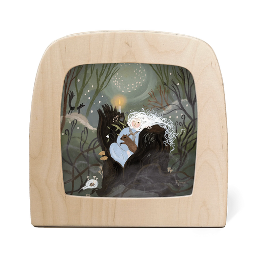 Toverlux | Tijana Draws - Forest Nimf Silhouette