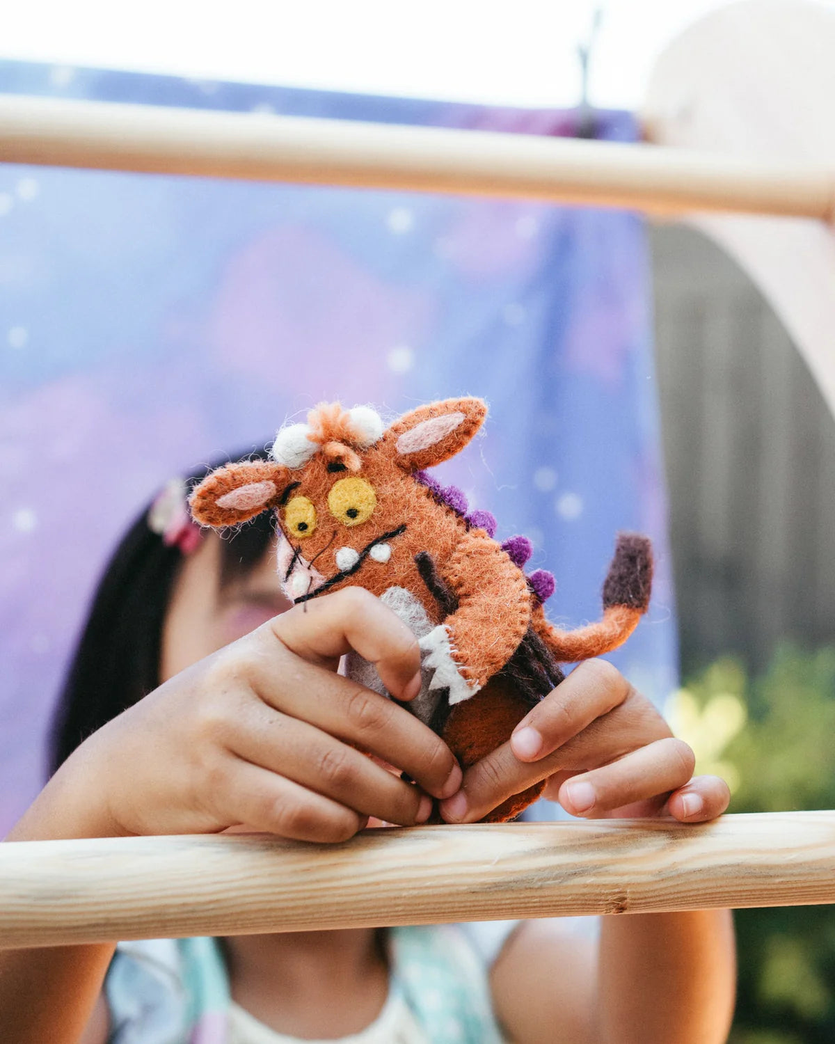 The Gruffalo's Child Felt Finger Puppets Set by Julia Donaldson and Axel Scheffler