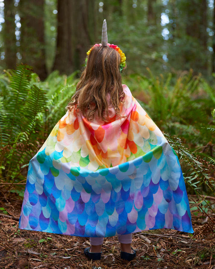 Sarah's Silks Rainbow Pheonix / Unicorn Playsilk