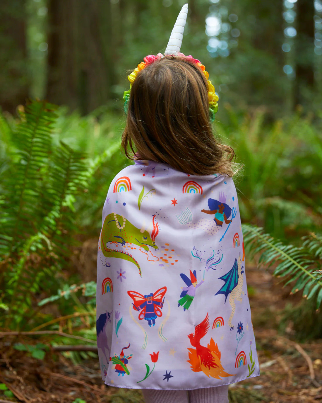 Sarah's Silks Rainbow Unicorn Headband