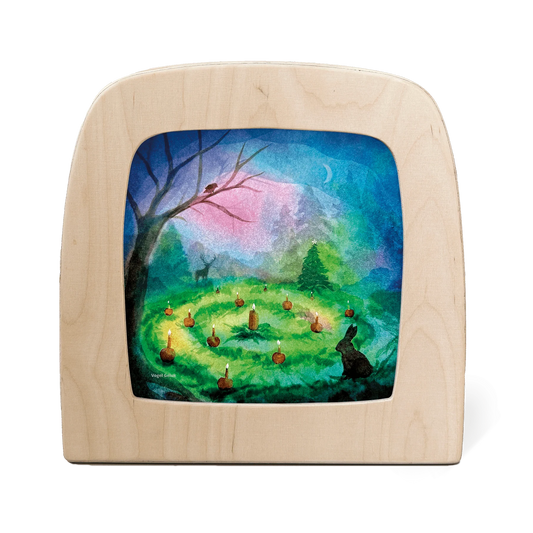 Toverlux | Vogel Geluk - Advent Garden Silhouette