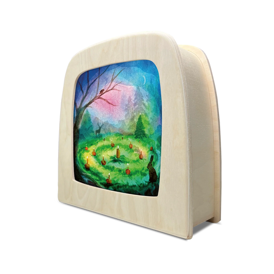 Toverlux | Vogel Geluk - Advent Garden Silhouette