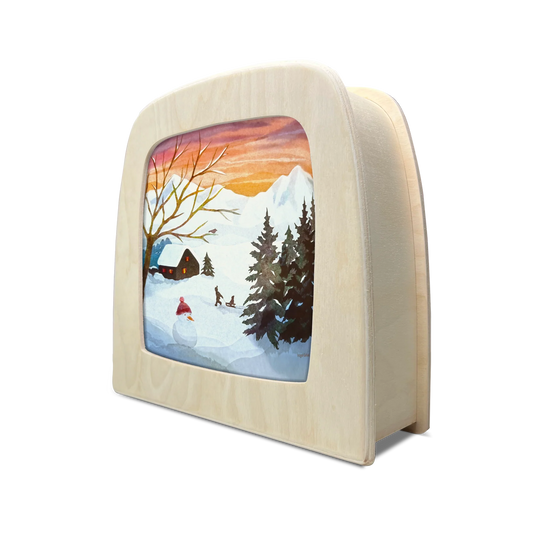 Toverlux | Vogel Geluk - Sled Song Silhouette