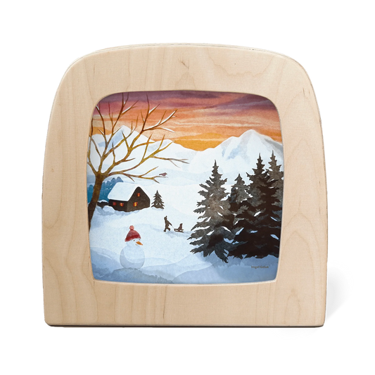 Toverlux | Vogel Geluk - Sled Song Silhouette