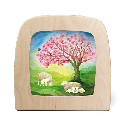 Toverlux | Vogel Geluk - Little Lambs Silhouette