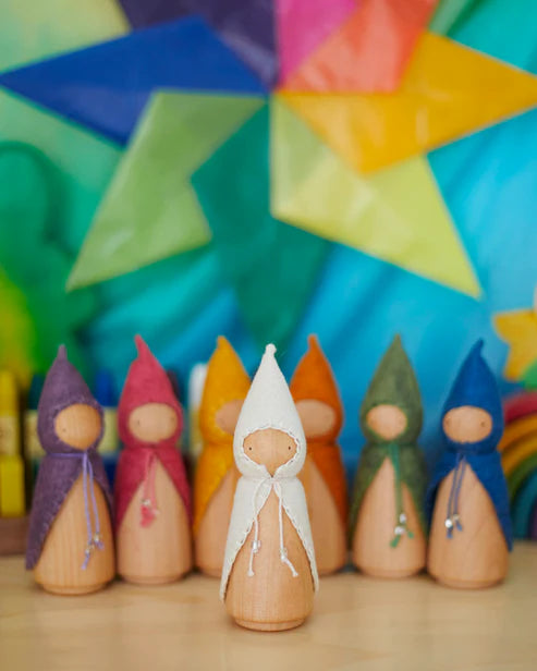 *PREORDER* Wonderheart White Wooden Gnome