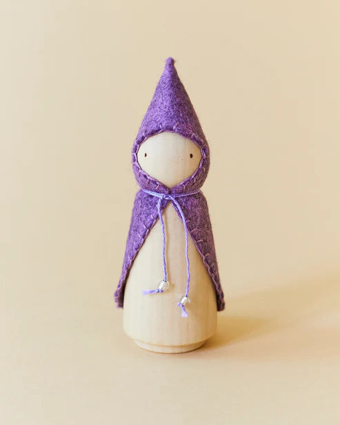 *PREORDER* Wonderheart Purple Wooden Gnome