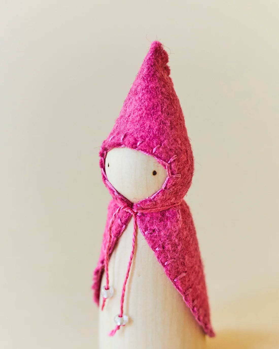 *PREORDER* Wonderheart Pink Wooden Gnome