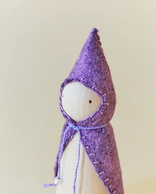 *PREORDER* Wonderheart Purple Wooden Gnome