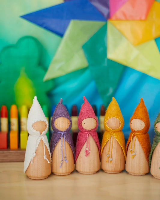 *PREORDER* Wonderheart Colours of the Week Wooden Gnome Set