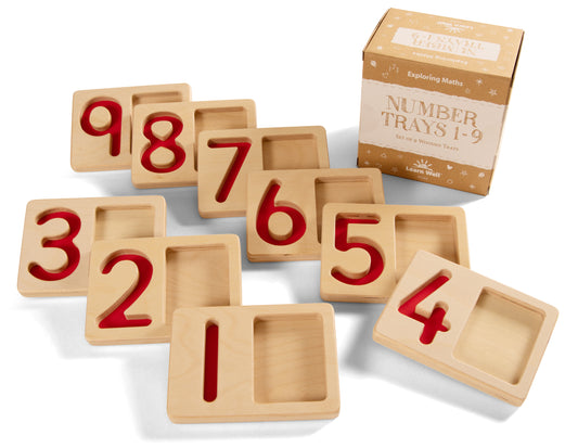 Number Trays 1-9