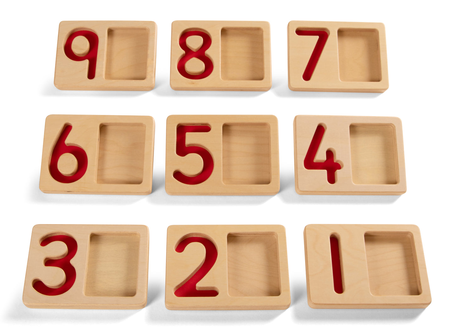 Number Trays 1-9