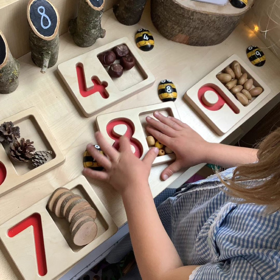 Number Trays 1-9