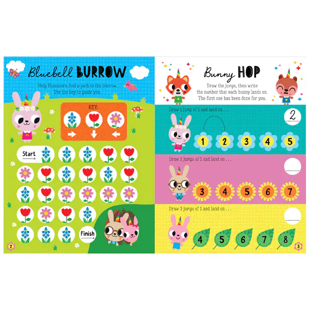 Bunnicorn and Friends Activity Book | Paperback Activity Book