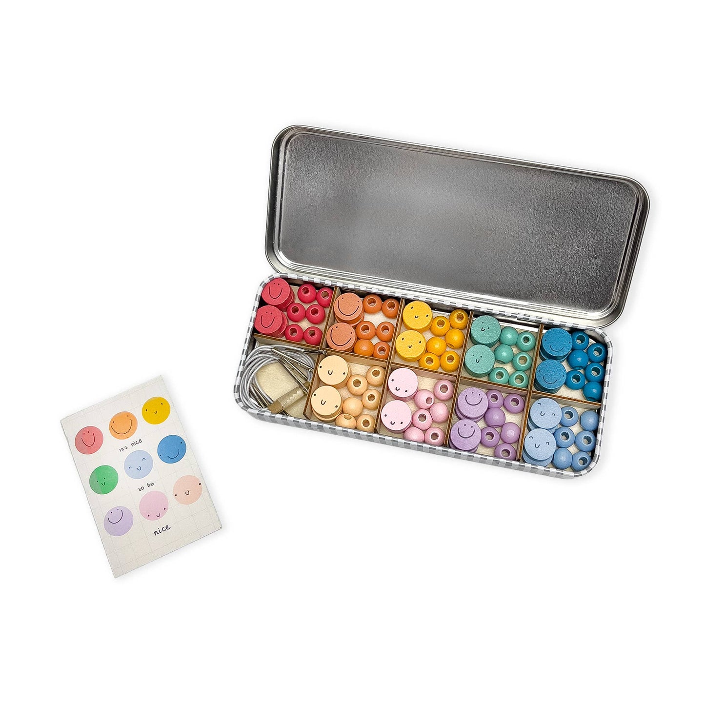 It's Nice To Be Nice Bracelet Beading Kit for Children (Makes 5 Bracelets)