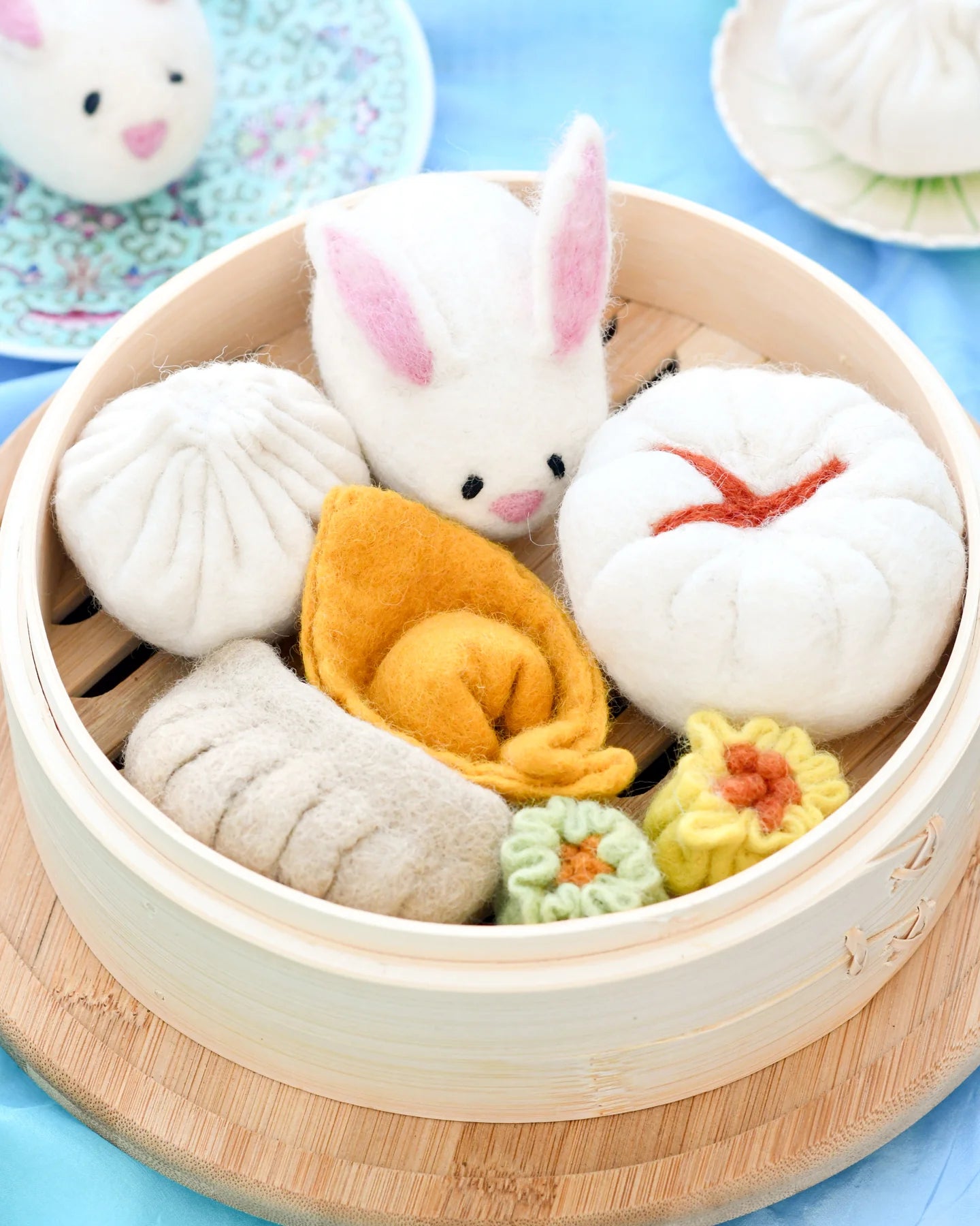 Tara Treasures Felt Dim Sum Set (Felt pieces only)