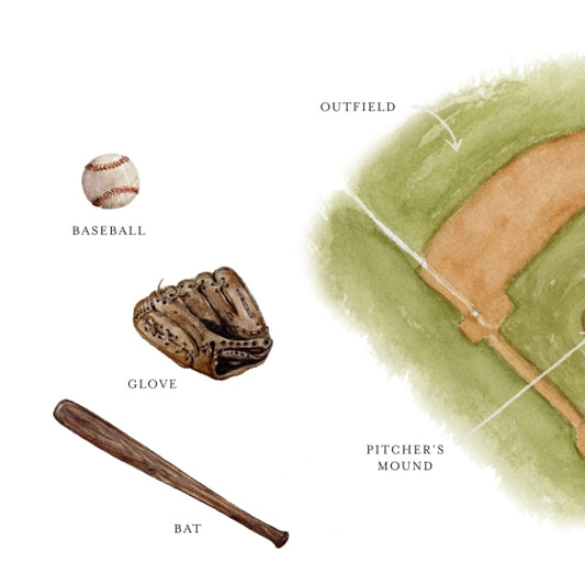 Our Big Book of Sports: A Collection of 100+ Foundational Words for Future Athletes | Boardbook