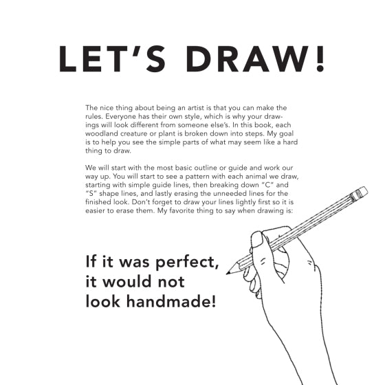 How To Draw Woodland Creatures (For Kids) | Paperback