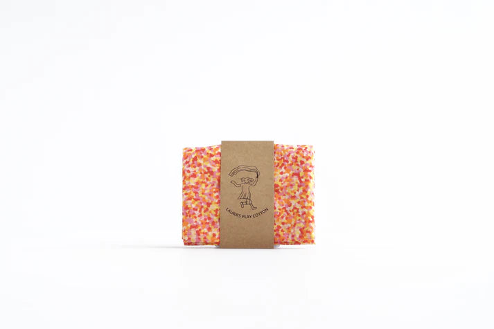 Warm Confetti Play Cloth 90 x 90 cm