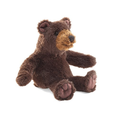 Folkmanis Puppets Mini Bear, Sitting